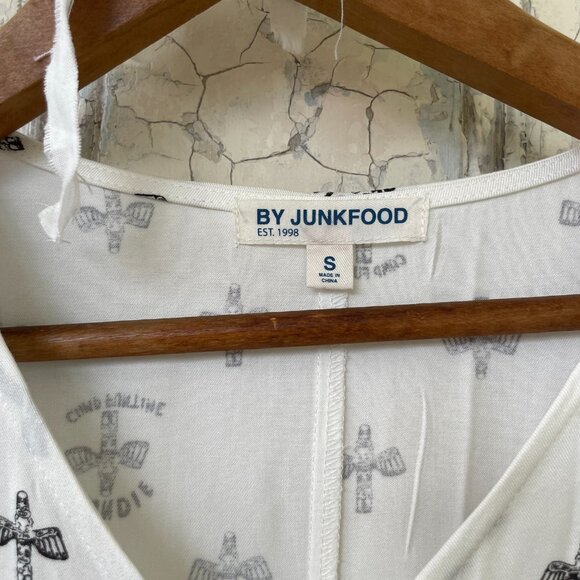 Graphic Button-Up Dress (Size Small) - Picture 3 of 10